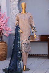 HZ Mehak Emb Cross Slub-MCE-3057