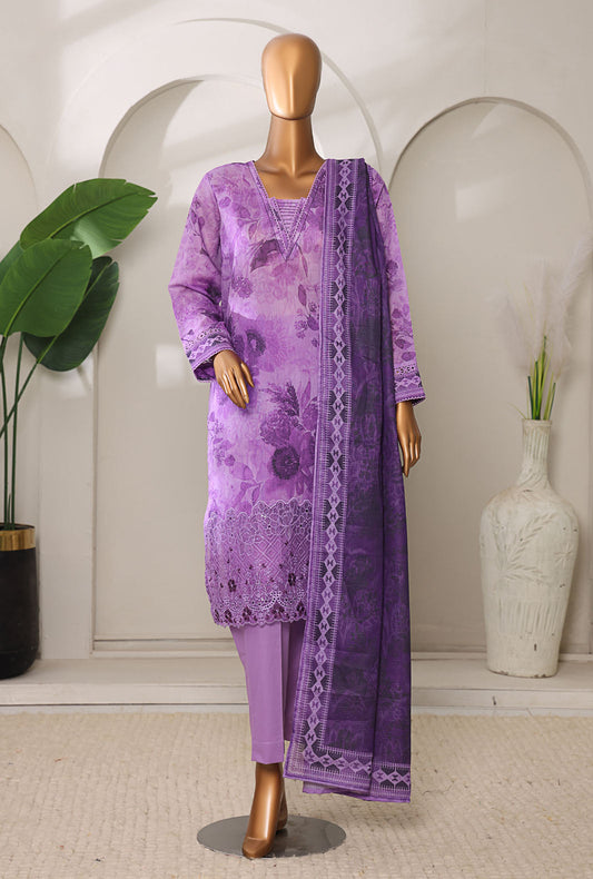 HZ Meenakari Emb Lawn-MSC-908