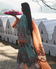 Hussain Rehar Luxury Lawn-Malibu