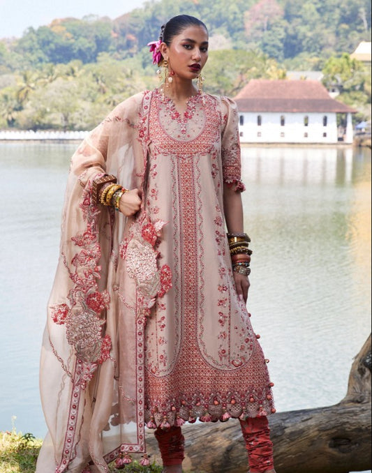 Hussain Rehar Luxury Lawn-Mari