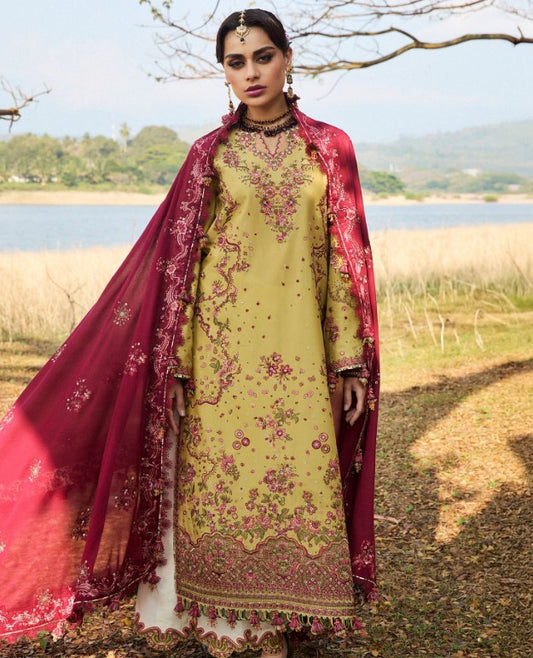 Hussain Rehar Luxury Lawn-Minted