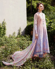 Mushq Solace Ombre Chikankari-D01