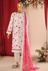 Nayab Printkari Emb Lawn-NPE-06