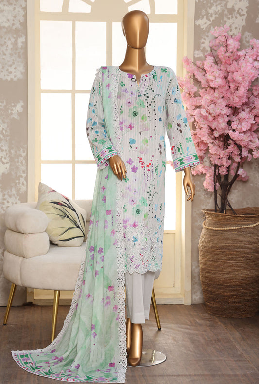 Nayab Printkari Emb Lawn-NPE-08