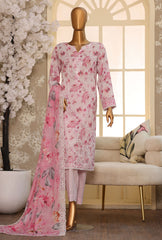 Nayab Printkari Emb Lawn-NPE-09