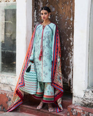 Hussain Rehar Jugnu Lawn-Neelum