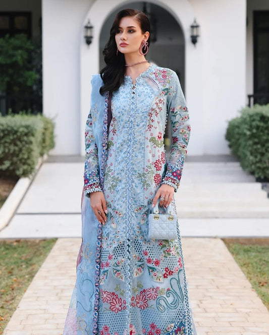 Afrozeh Luxury Lawn-Presta