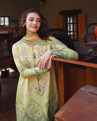 Mushq Solace Ombre Chikankari-D01