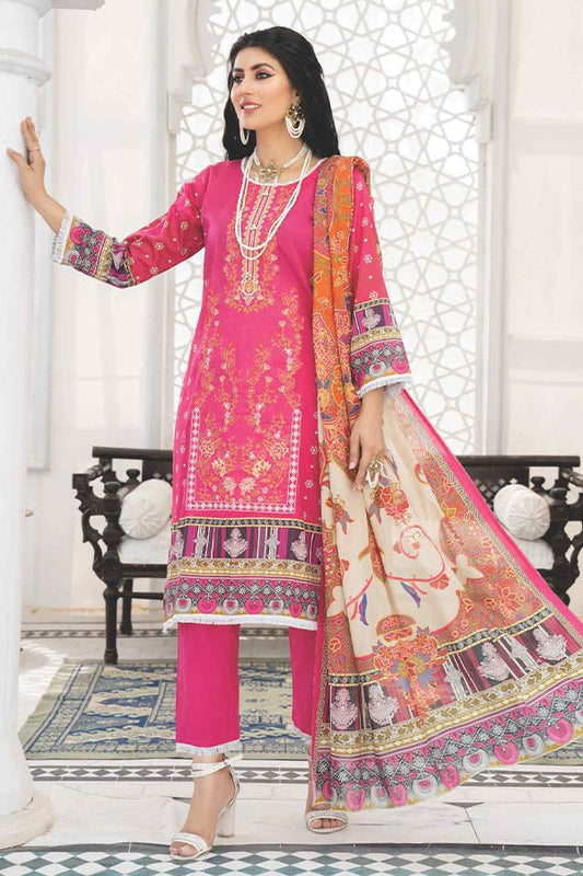 Lumhay Emb Lawn By Rashid D6891