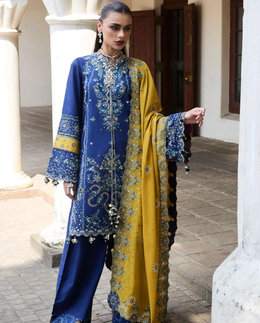 Hussain Rehar Luxury Lawn-Riviera