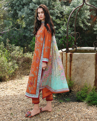 Mushq Hemline Secret Garden Lawn-D09