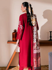 Symphony Luxury Lawn-Scarlet