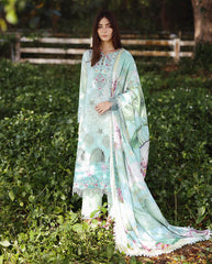 Mushq Solace Ombre Chikankari-D08