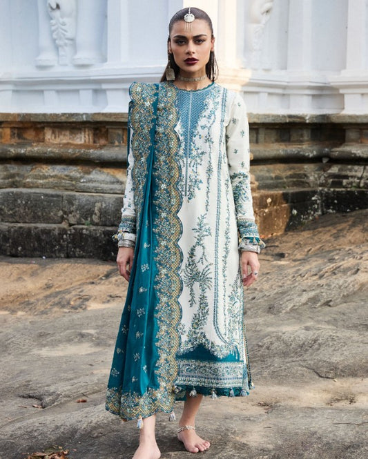 Hussain Rehar Luxury Lawn-Veil