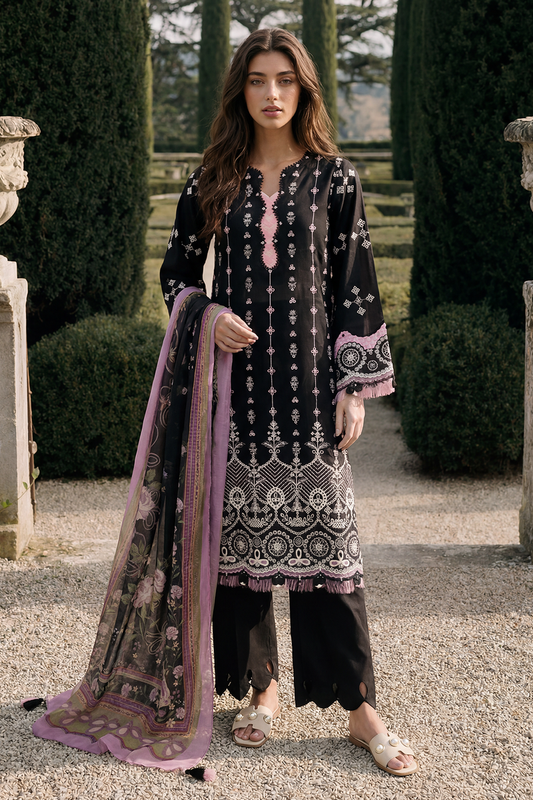 Zellbury Chikankari Unstitched-D4063