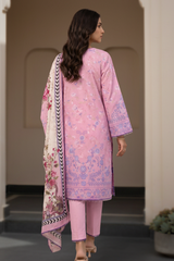 Zellbury Unstitched Lawn-D1023
