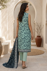 Zellbury Unstitched Lawn-D8048