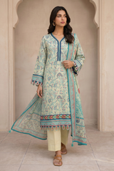 Zellbury Unstitched Lawn-D8115