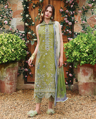 Mushq Hemline Secret Garden Lawn-D04