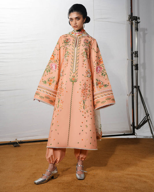 Hussain Rehar Jugnu S/S Lawn-Zerah
