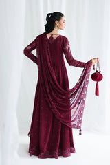 Qalamkar Chiffon-QCC-03 Wafa