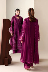 Azure Luxury Lawn GROVY GARNET