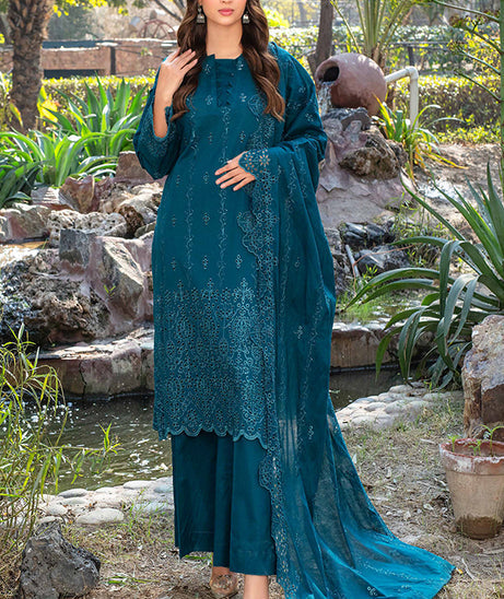 Feroza Fizza Luxury Lawn 05