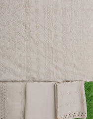 Zam Zam Emb Chikankari Lawn D06