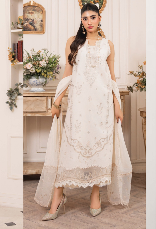 Nyra Emb Lawn By Humdum D06