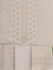 Zam Zam Emb Chikankari Lawn D05