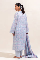 Beechtree Printed Lawn Blue Hues