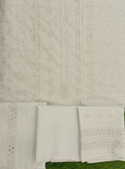 Zam Zam Emb Chikankari Lawn D11