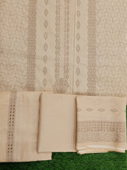 Zam Zam Emb Chikankari Lawn D12