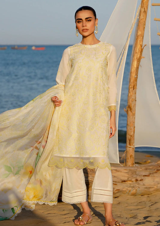Sahar Festive Embroidered Lawn D04