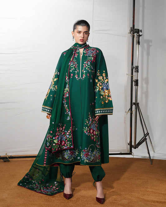 Hussain Rehar Jugnu S/S Lawn-Bezan