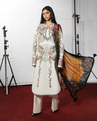 Hussain Rehar Jugnu S/S Lawn-Rasti