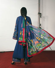 Hussain Rehar Jugnu S/S Lawn-Peroz