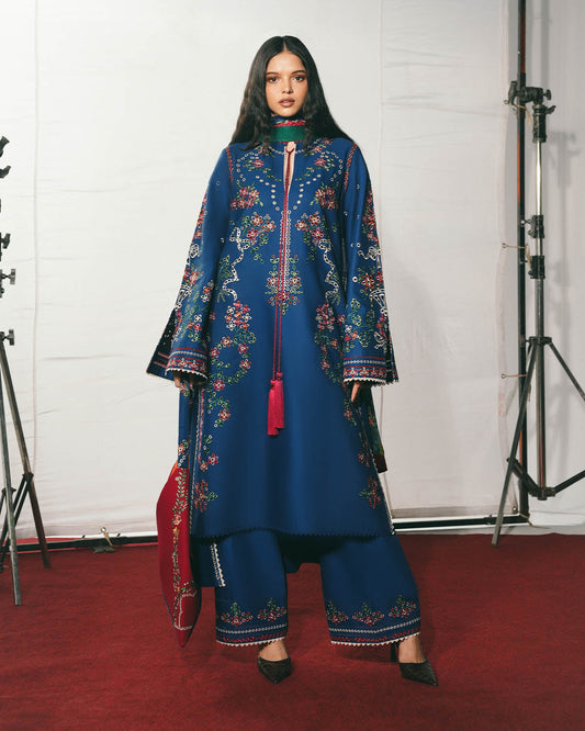 Hussain Rehar Jugnu S/S Lawn-Peroz