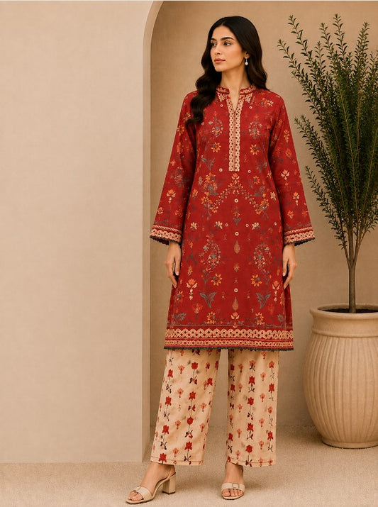 Regalia Ready To Wear 02Pcs Lawn-D02