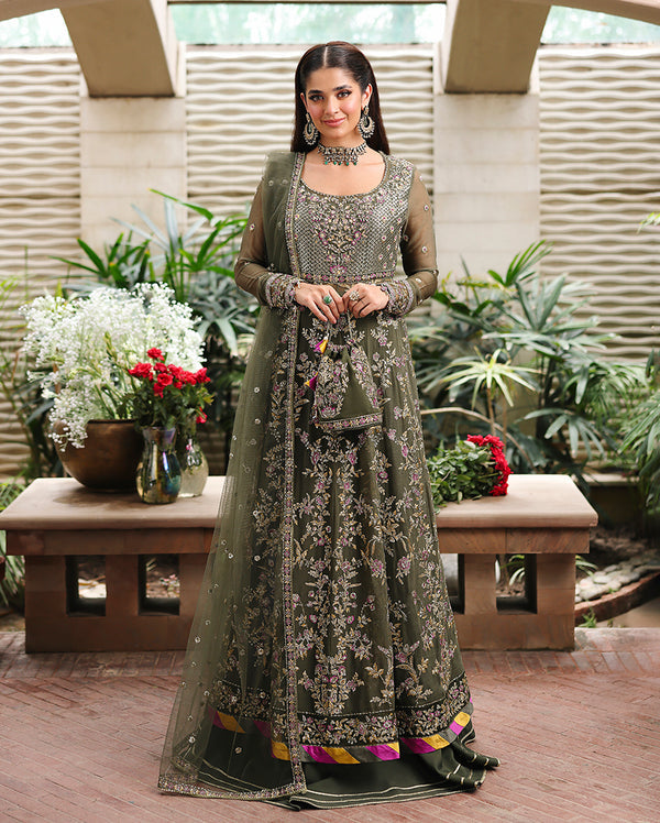 Roheenaz Aangan Chiffon-D04 Mehwar