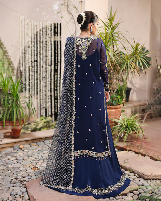 Roheenaz Aangan Chiffon-D03 Nilofar