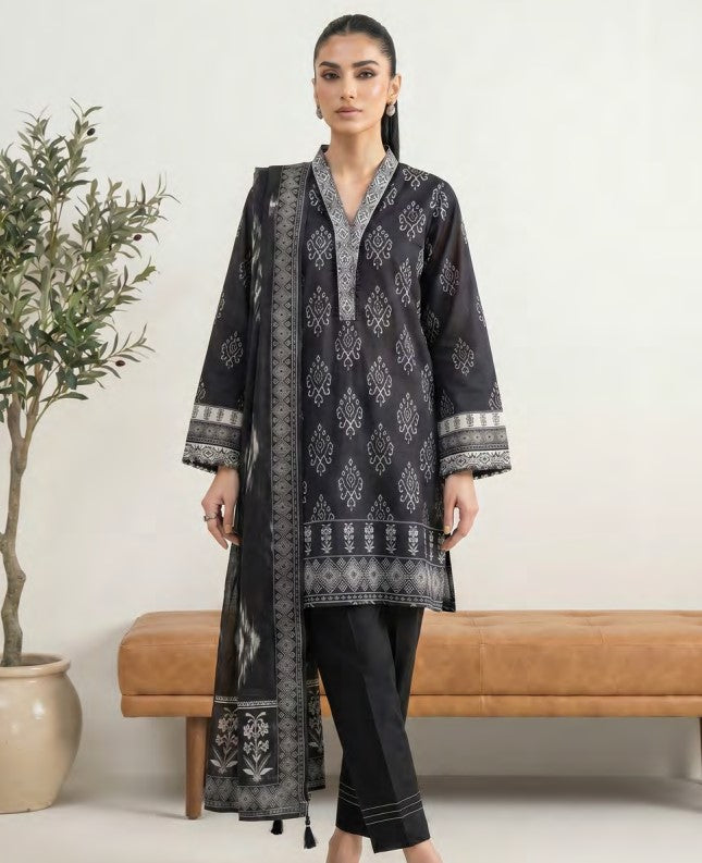 Lakhany Monochrome Lawn-LG-SG-0134