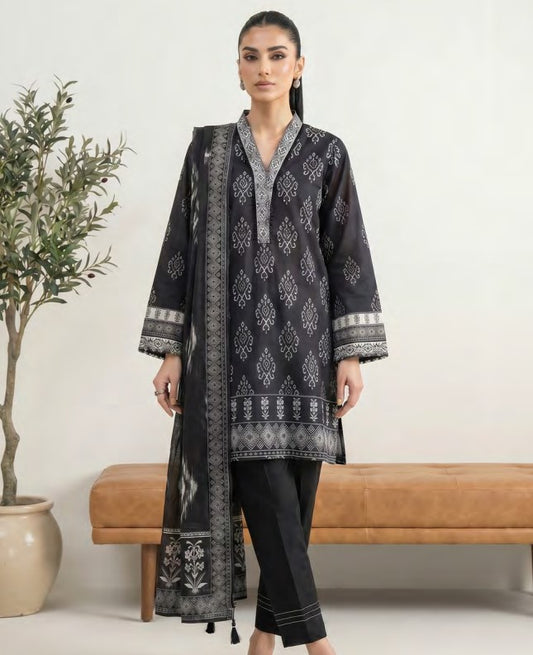 Lakhany Monochrome Lawn-LG-SG-0134