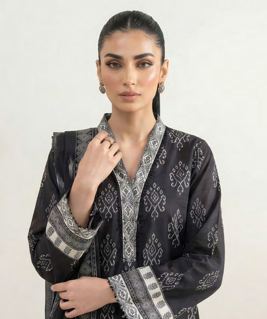 Lakhany Monochrome Lawn-LG-SG-0134