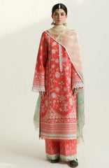 Zara Shahjahan Luxury Lawn-MAHI-1A