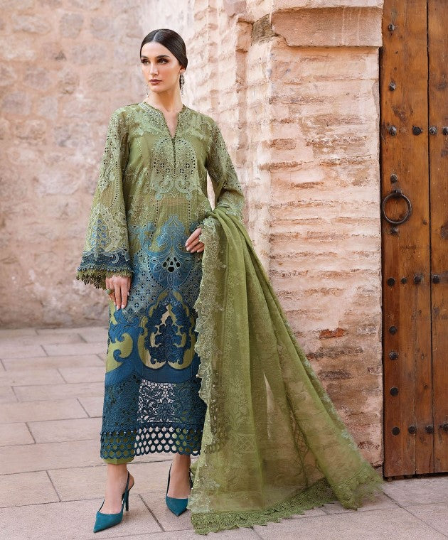 Maria B Voyage A Luxe Lawn-D01A
