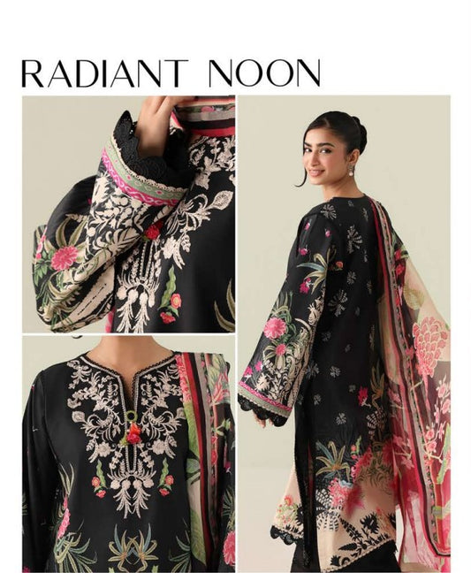 Roheenaz Rosette Lawn-D01A