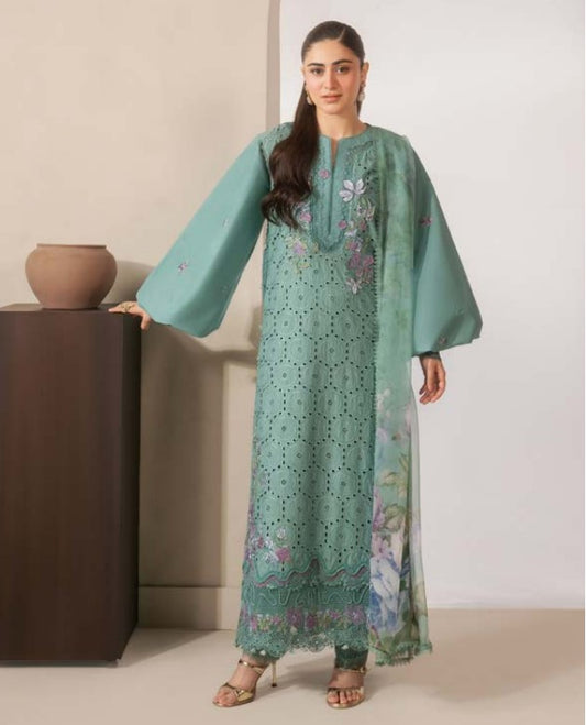 Elaf Ecraft Chikankari Lawn-EHC-1B