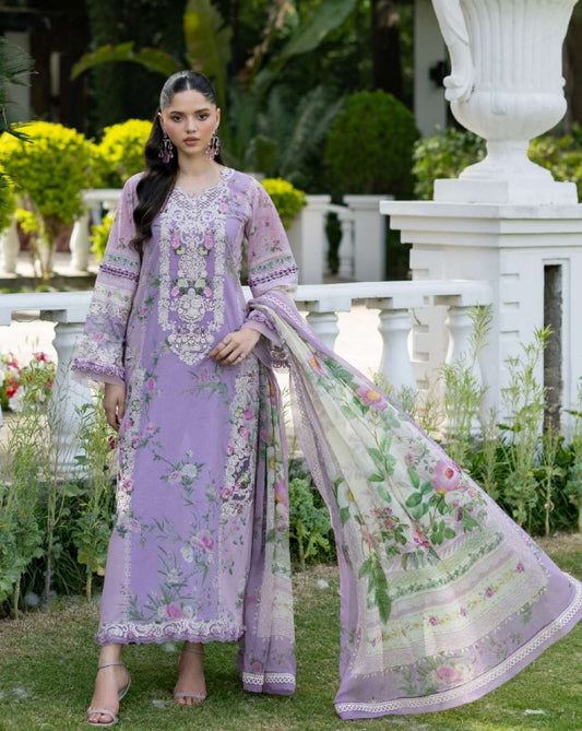 Elaf Signature Emb Lawn -ESG-1B