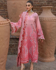 Crimson Tasawar Lawn-D1B